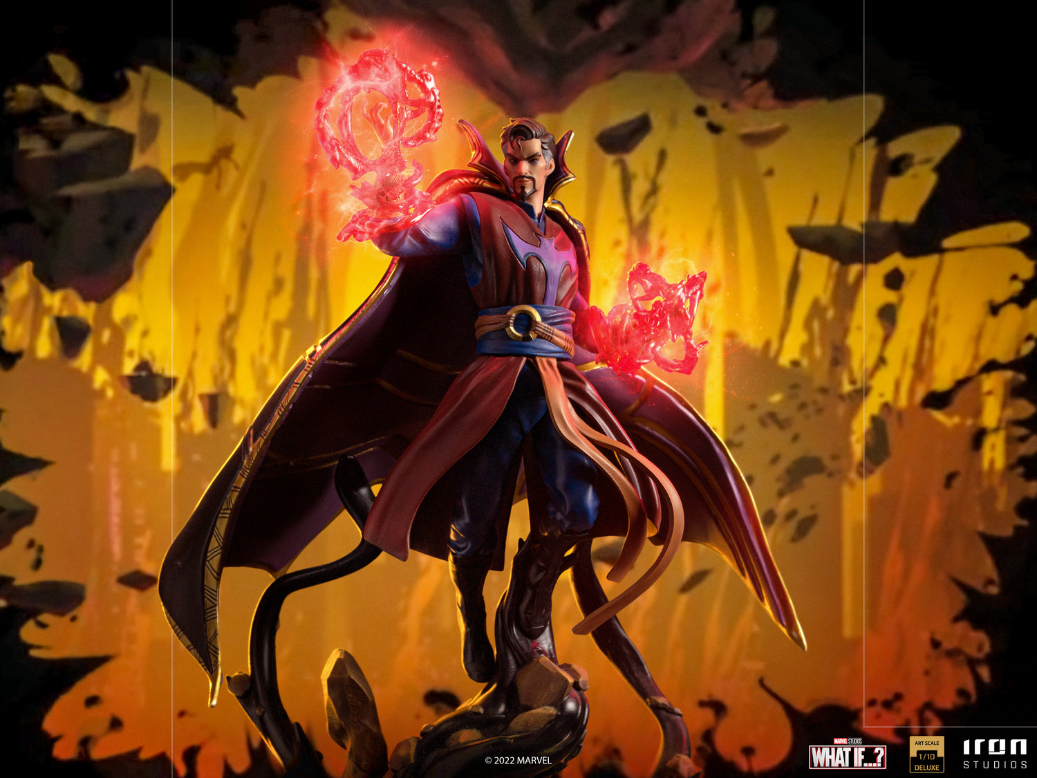 IRON STUDIOS - DOCTOR STRANGE SUPREME DELUXE - WHAT IF...? - ART SCALE 1/10