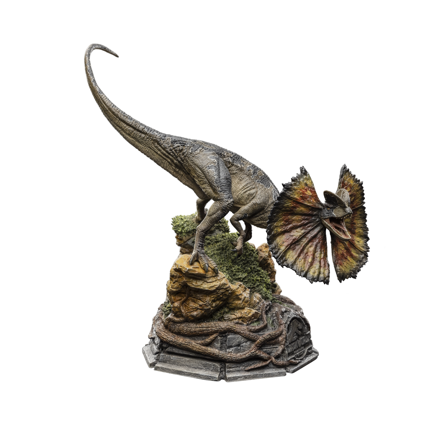 Dilophosaurus - Jurassic World - Art Scale 1/10 - Iron Studi