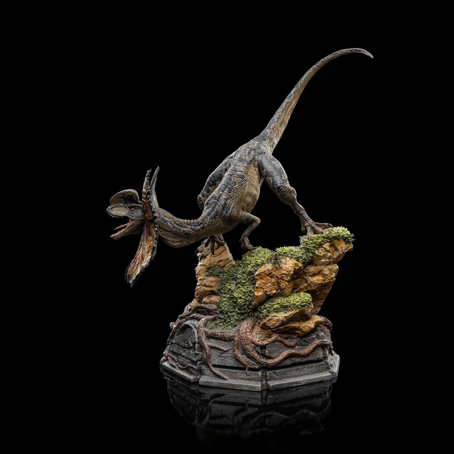 Dilophosaurus - Jurassic World - Art Scale 1/10 - Iron Studi