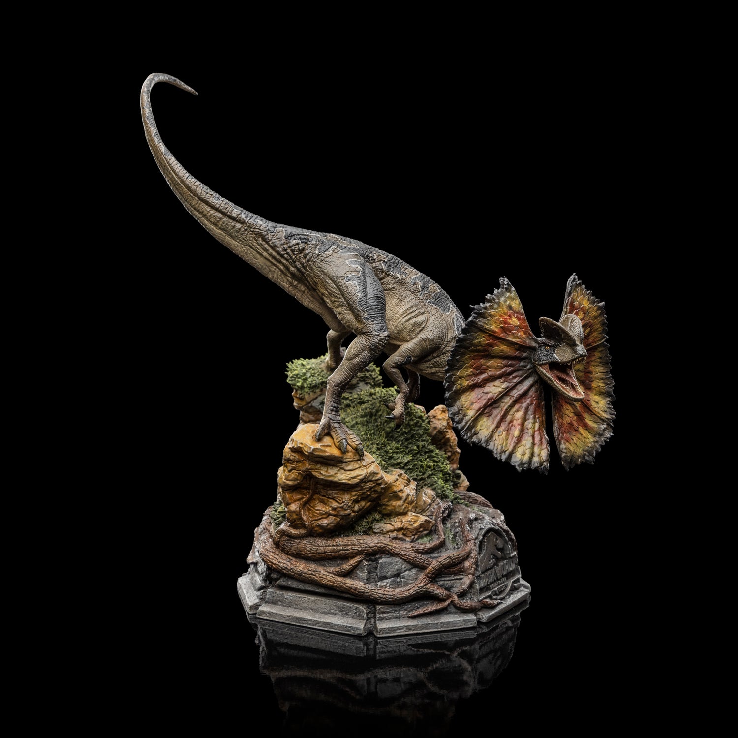 Dilophosaurus - Jurassic World - Art Scale 1/10 - Iron Studi