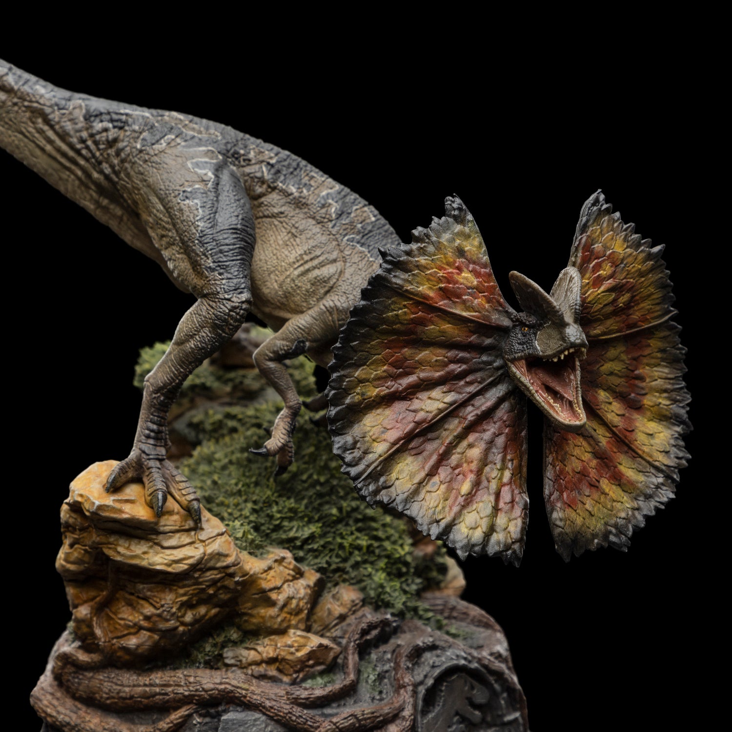 Dilophosaurus - Jurassic World - Art Scale 1/10 - Iron Studi