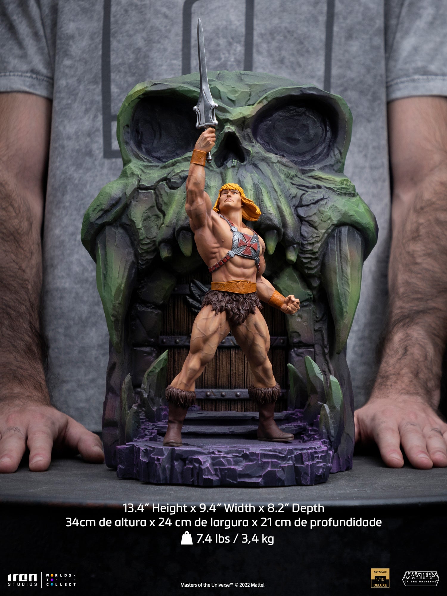 He-Man Deluxe - Masters Of The Universe - Art Scale 1/10 - Iron Studios