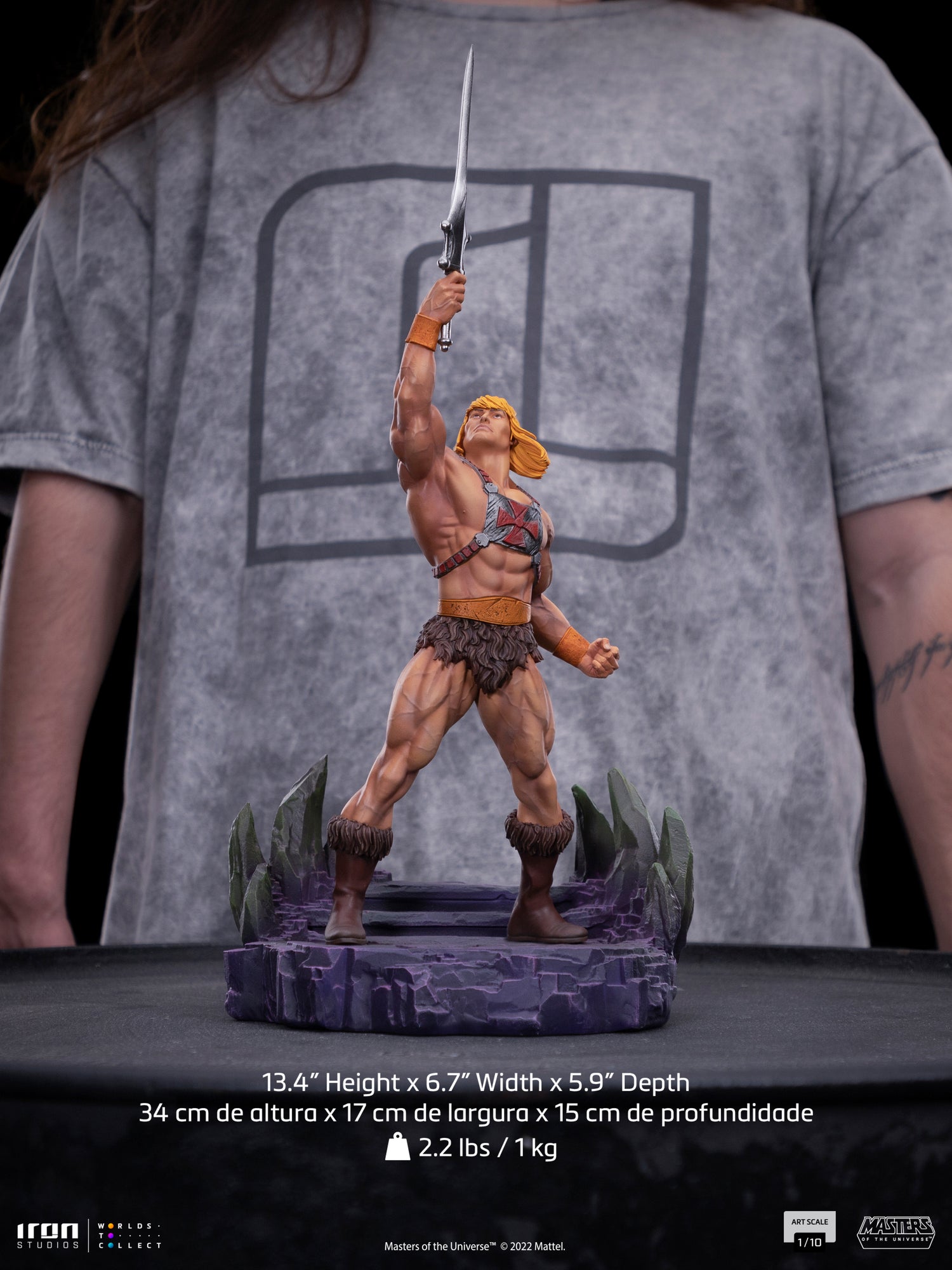 He-Man - Masters Of The Universe - Art Scale 1/10 - Iron Studios