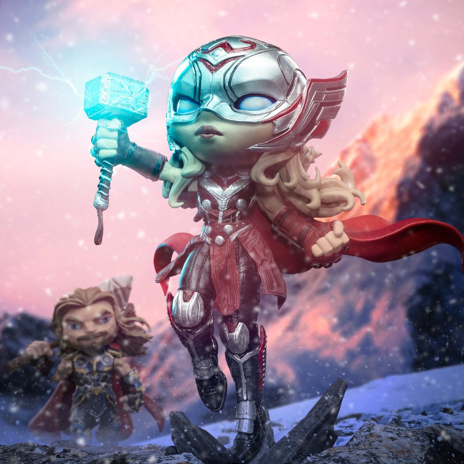 Mighty Thor Jane Foster - Thor Love and Thunder - MiniCo - Iron Studios