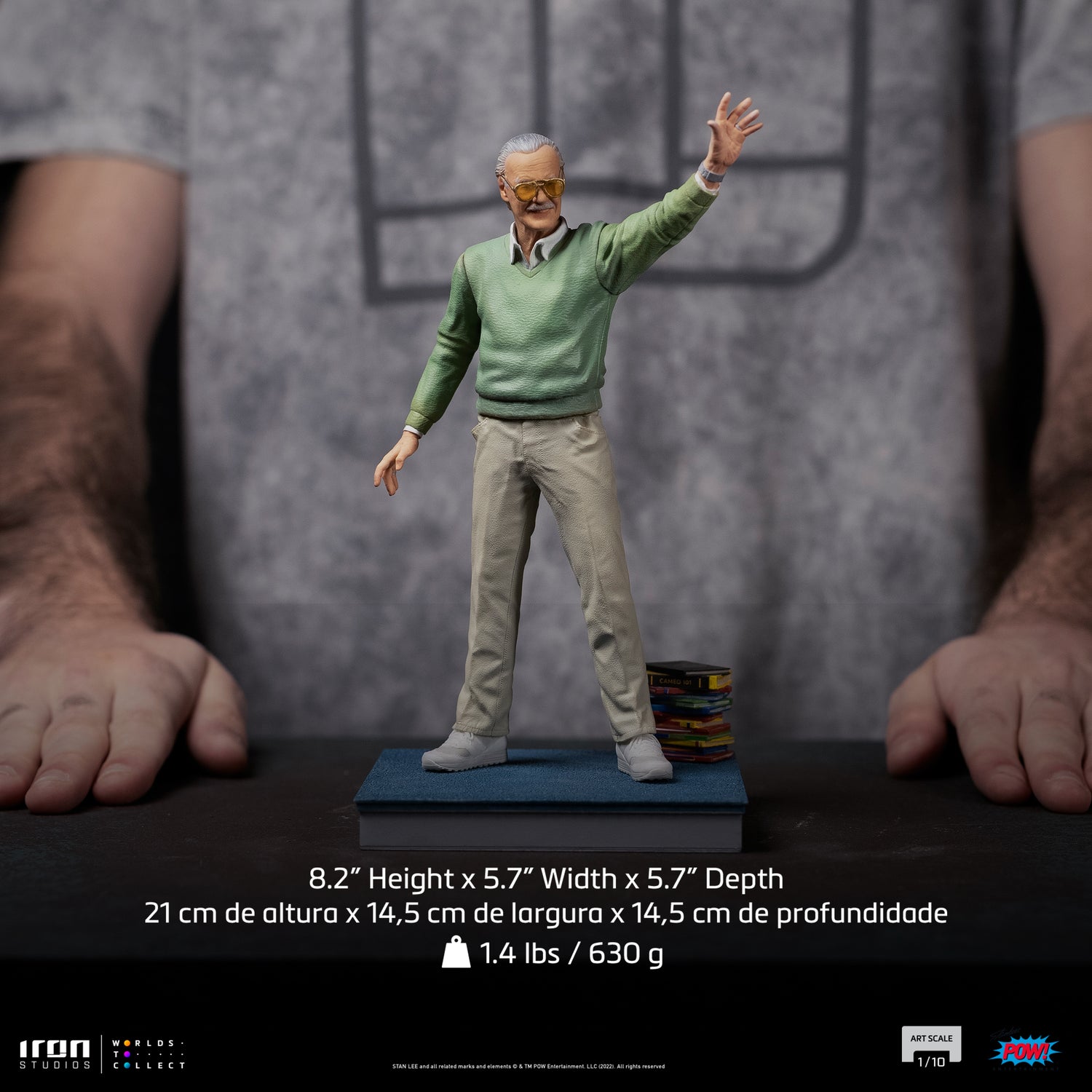 IRON STUDIOS - STAN LEE LEGENDARY YEARS - POW! - ART SCALE 1/10