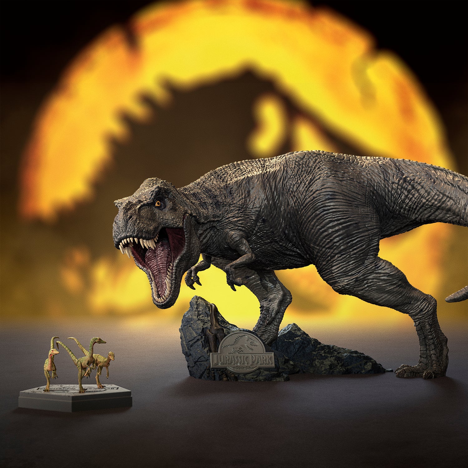 IRON STUDIOS - COMPSOGNATHUS - JURASSIC WORLD - ICONS