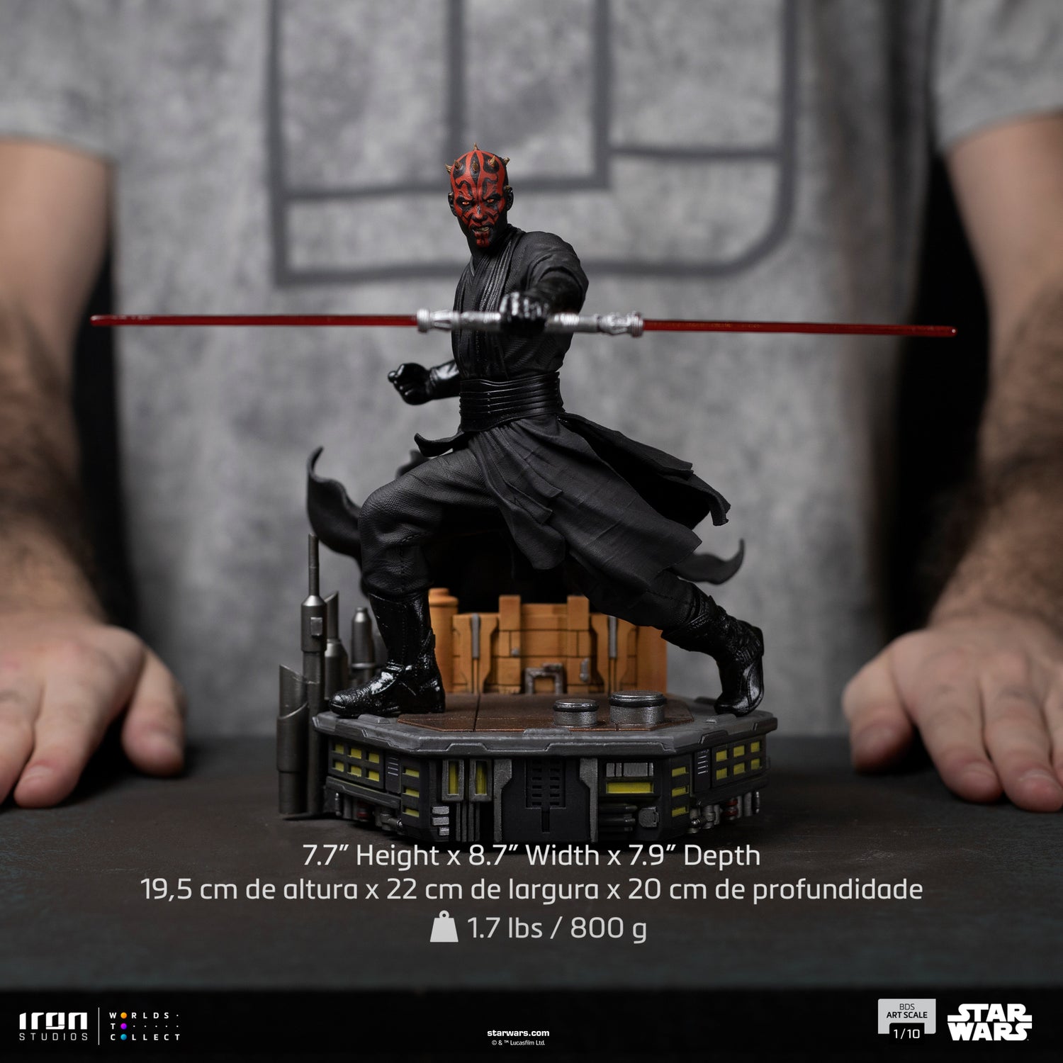 IRON STUDIOS - DARTH MAUL BDS - STAR WARS - ART SCALE 1/10