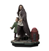 IRON STUDIOS - OBI-WAN AND YOUNG LEIA DELUXE - STAR WARS - ART SCALE 1/10