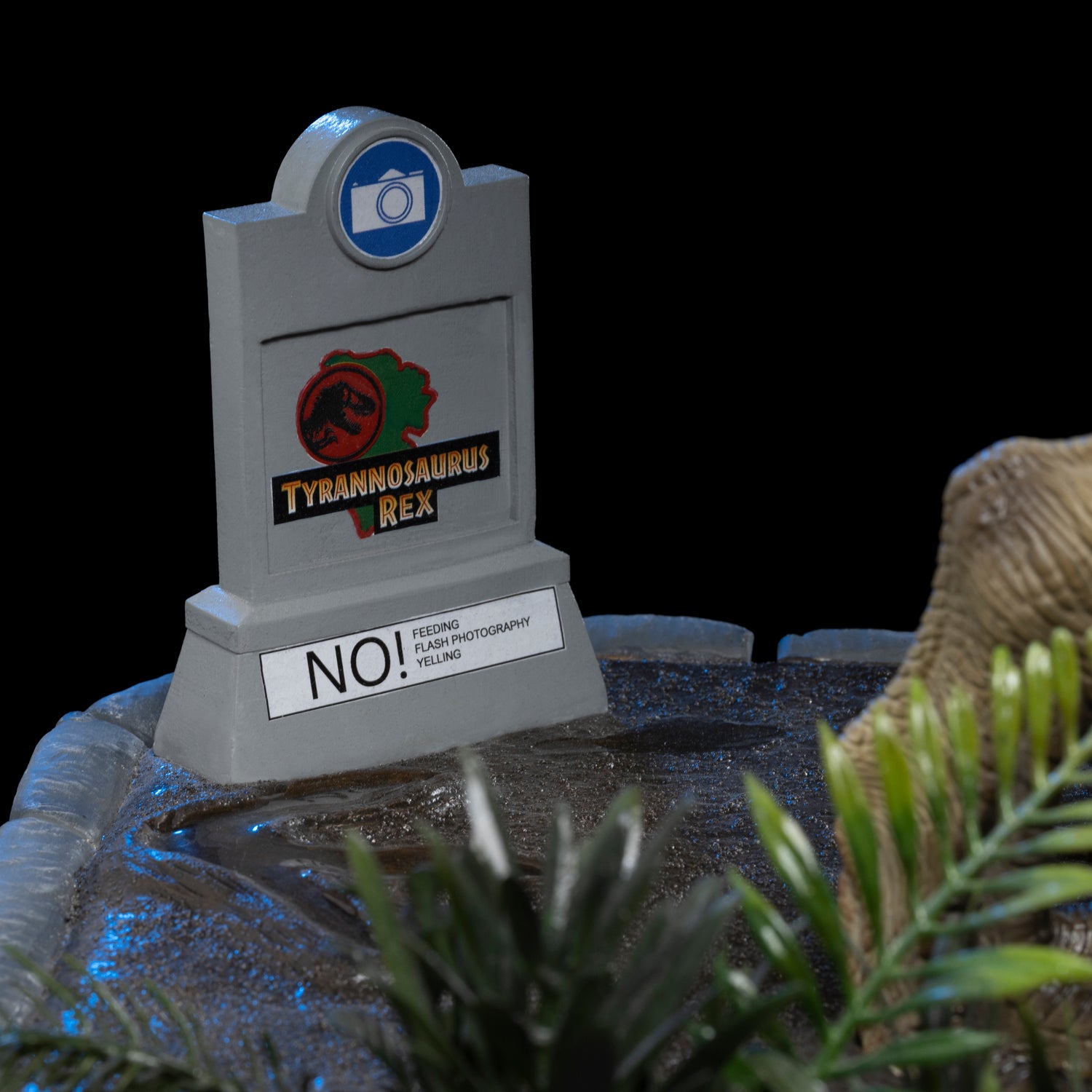 IRON STUDIOS - REX AND DONALD GENNARO - JURASSIC PARK - DEMI SCALE 1/20