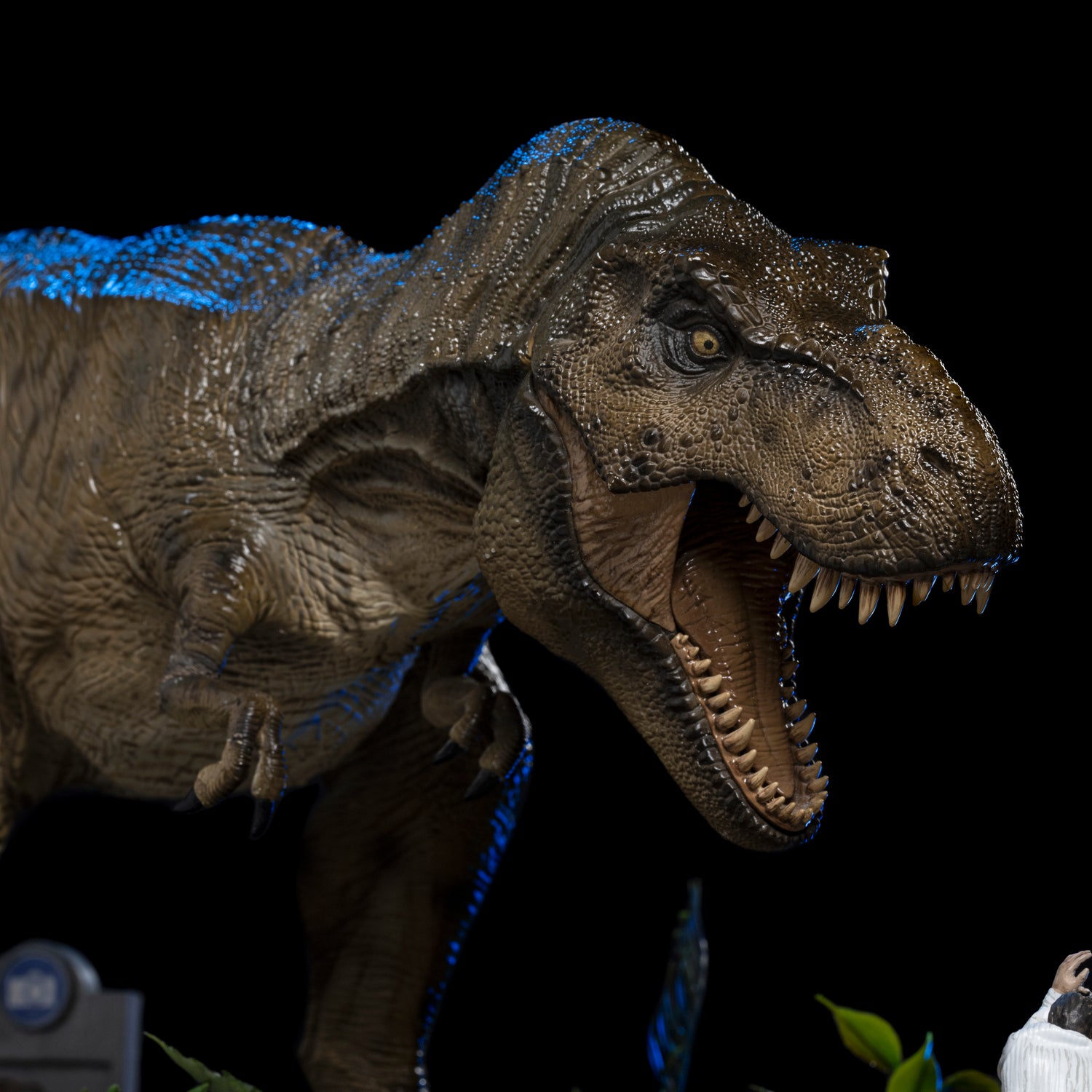 IRON STUDIOS - REX AND DONALD GENNARO - JURASSIC PARK - DEMI SCALE 1/20