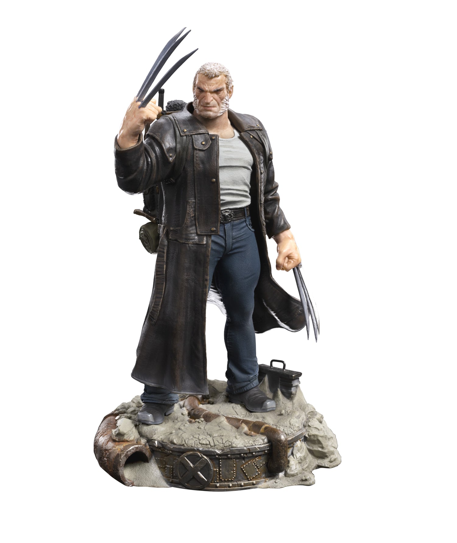 IRON STUDIOS - OLD MAN LOGAN WOLVERINE (50TH ANNIVERSARY) - X-MEN MARVEL COMICS - ART SCALE 1/10