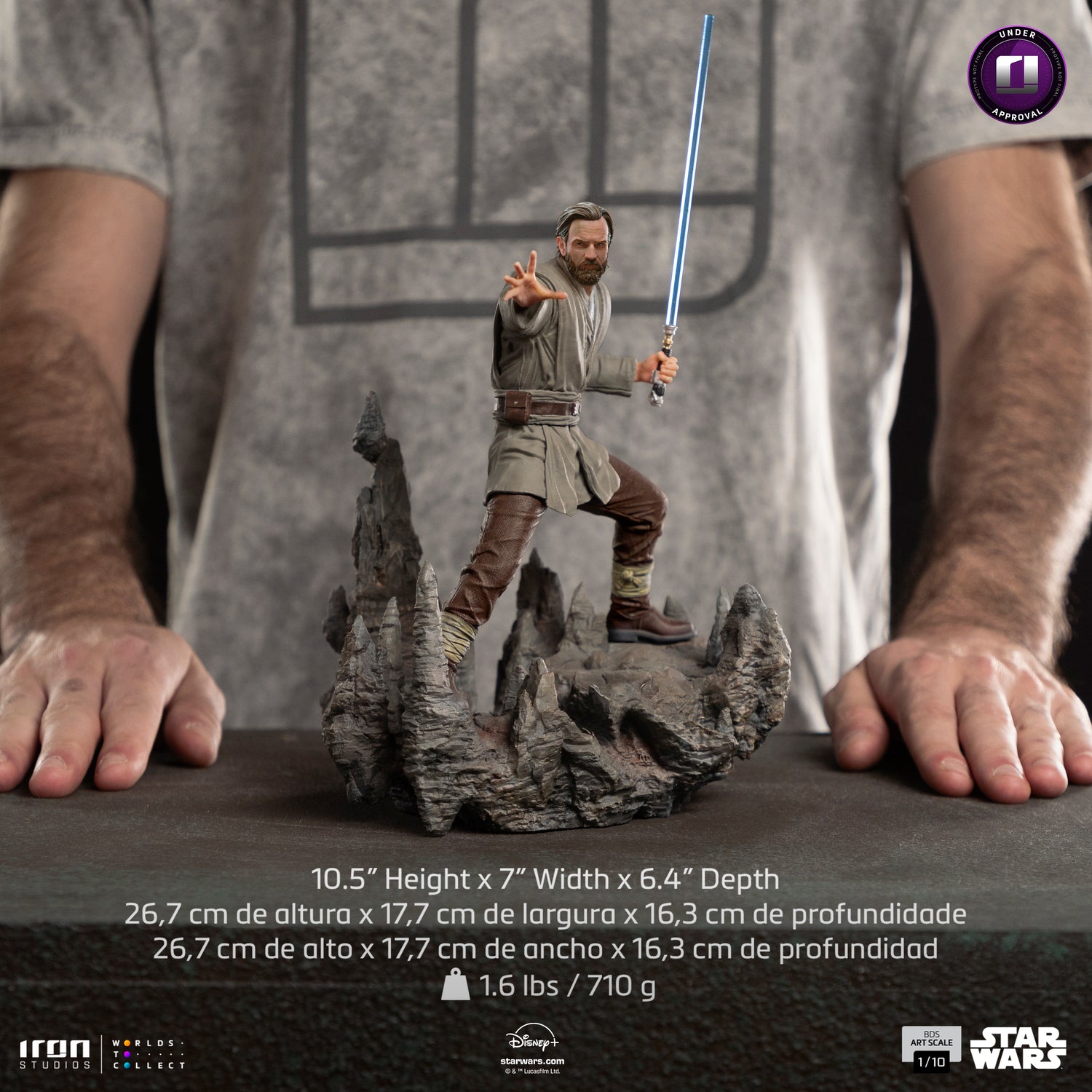 IRON STUDIOS - OBI-WAN KENOBI BDS - OBI-WAN KENOBI - ART SCALE 1/10