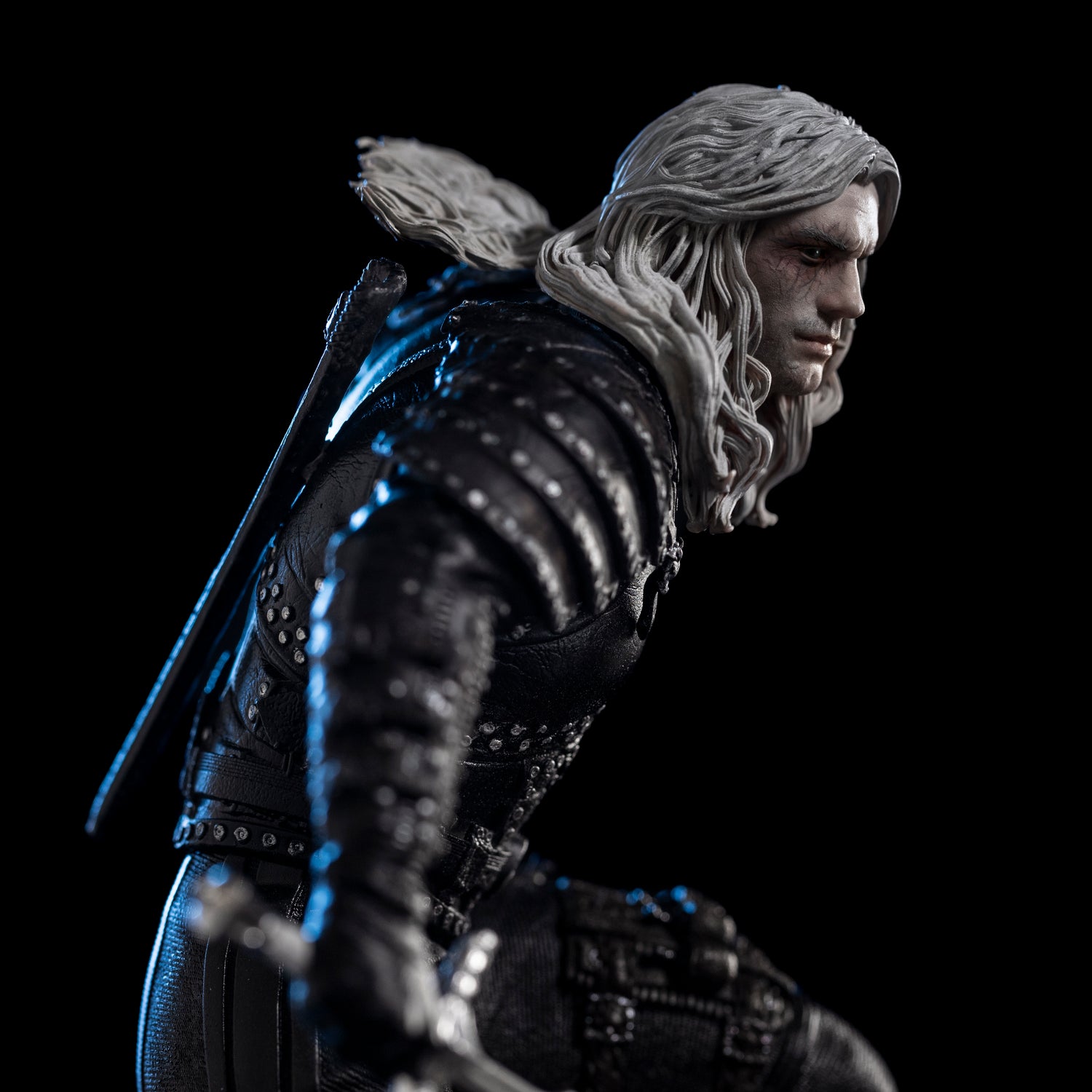 IRON STUDIOS - GERALT OF RIVIA BDS - THE WITCHER NETFLIX - ART SCALE 1/10