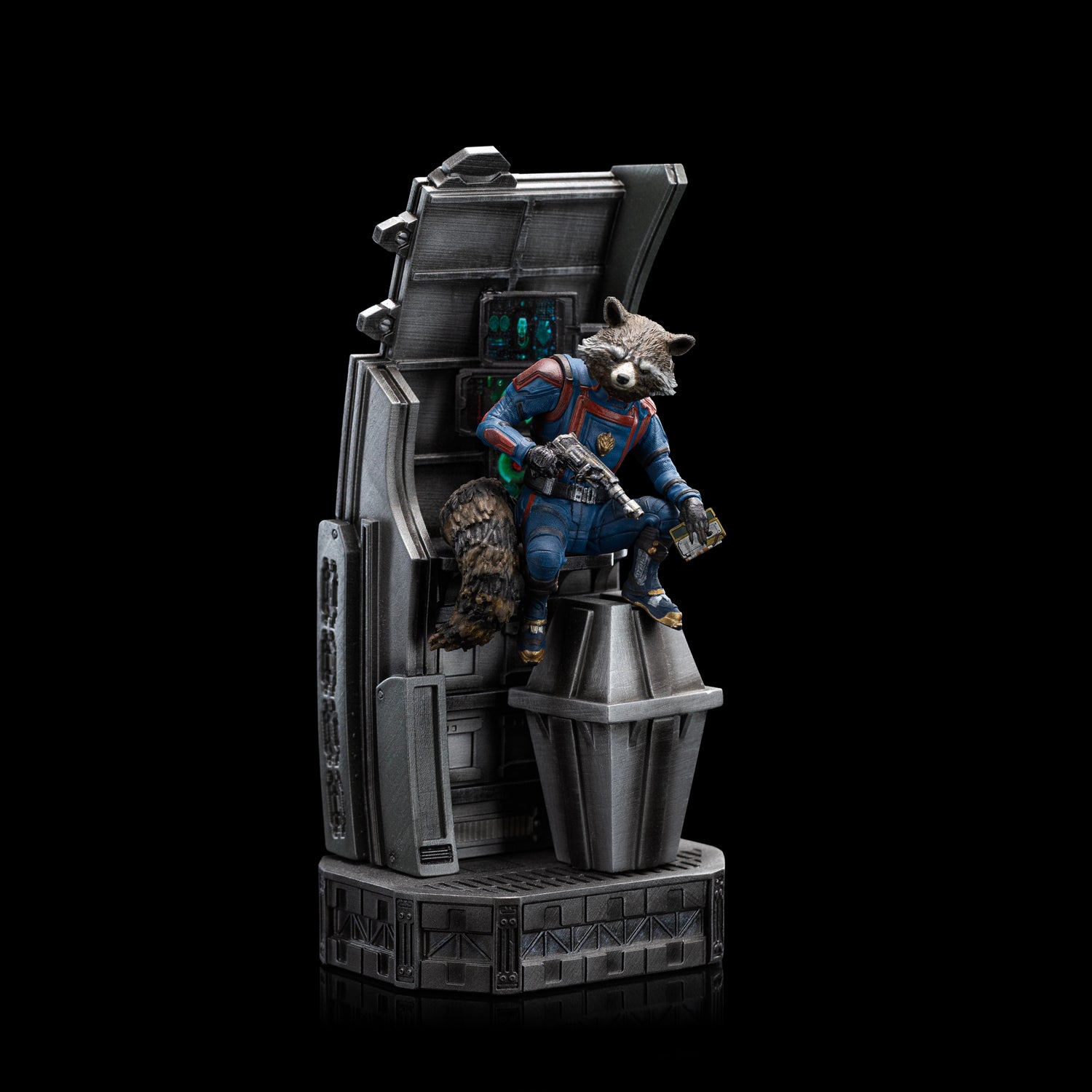 IRON STUDIOS - ROCKET RACCOON - GUARDIANS OF THE GALAXY 3 - ART SCALE 1/10