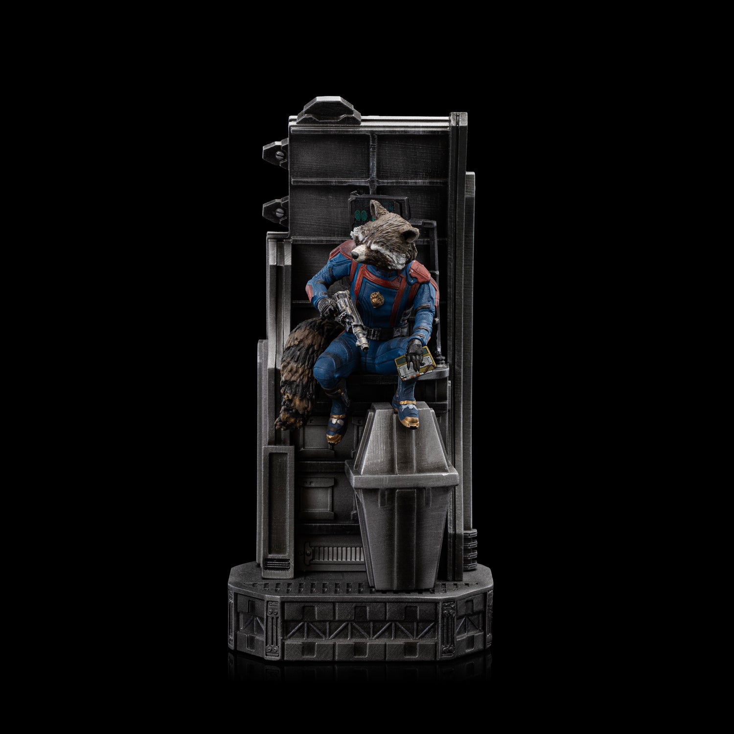 IRON STUDIOS - ROCKET RACCOON - GUARDIANS OF THE GALAXY 3 - ART SCALE 1/10