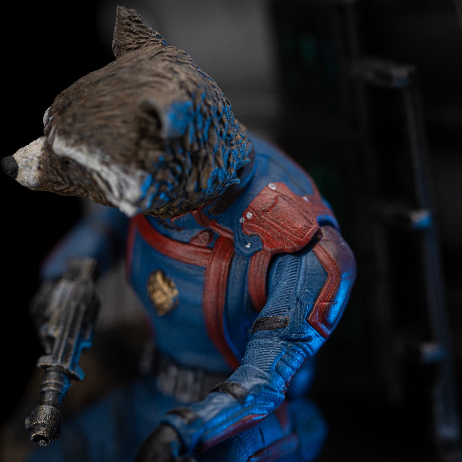 IRON STUDIOS - ROCKET RACCOON - GUARDIANS OF THE GALAXY 3 - ART SCALE 1/10