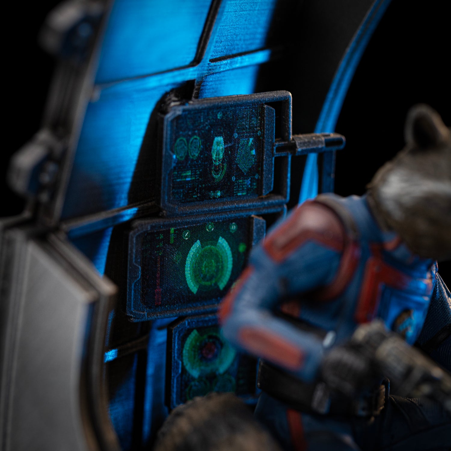 IRON STUDIOS - ROCKET RACCOON - GUARDIANS OF THE GALAXY 3 - ART SCALE 1/10