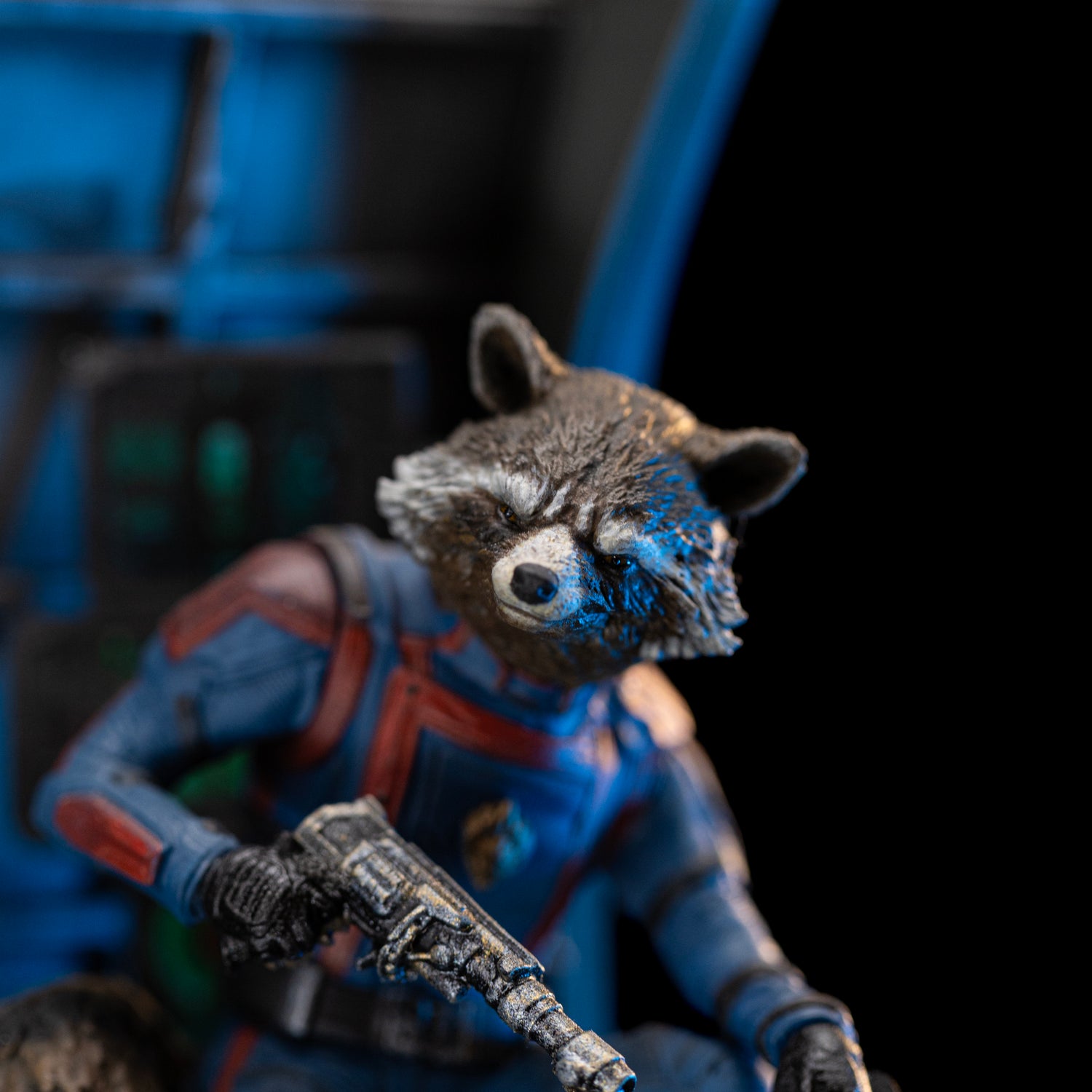 IRON STUDIOS - ROCKET RACCOON - GUARDIANS OF THE GALAXY 3 - ART SCALE 1/10