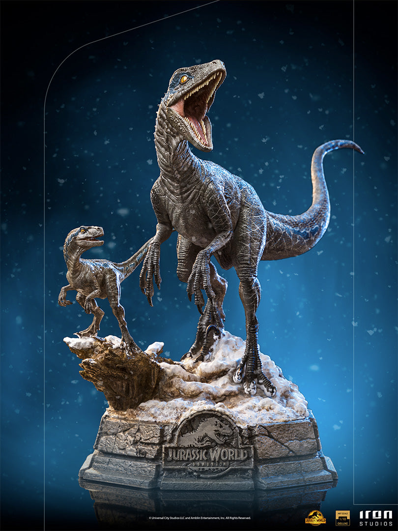 Blue and Beta Deluxe - Jurassic World: Domination - Art Scal