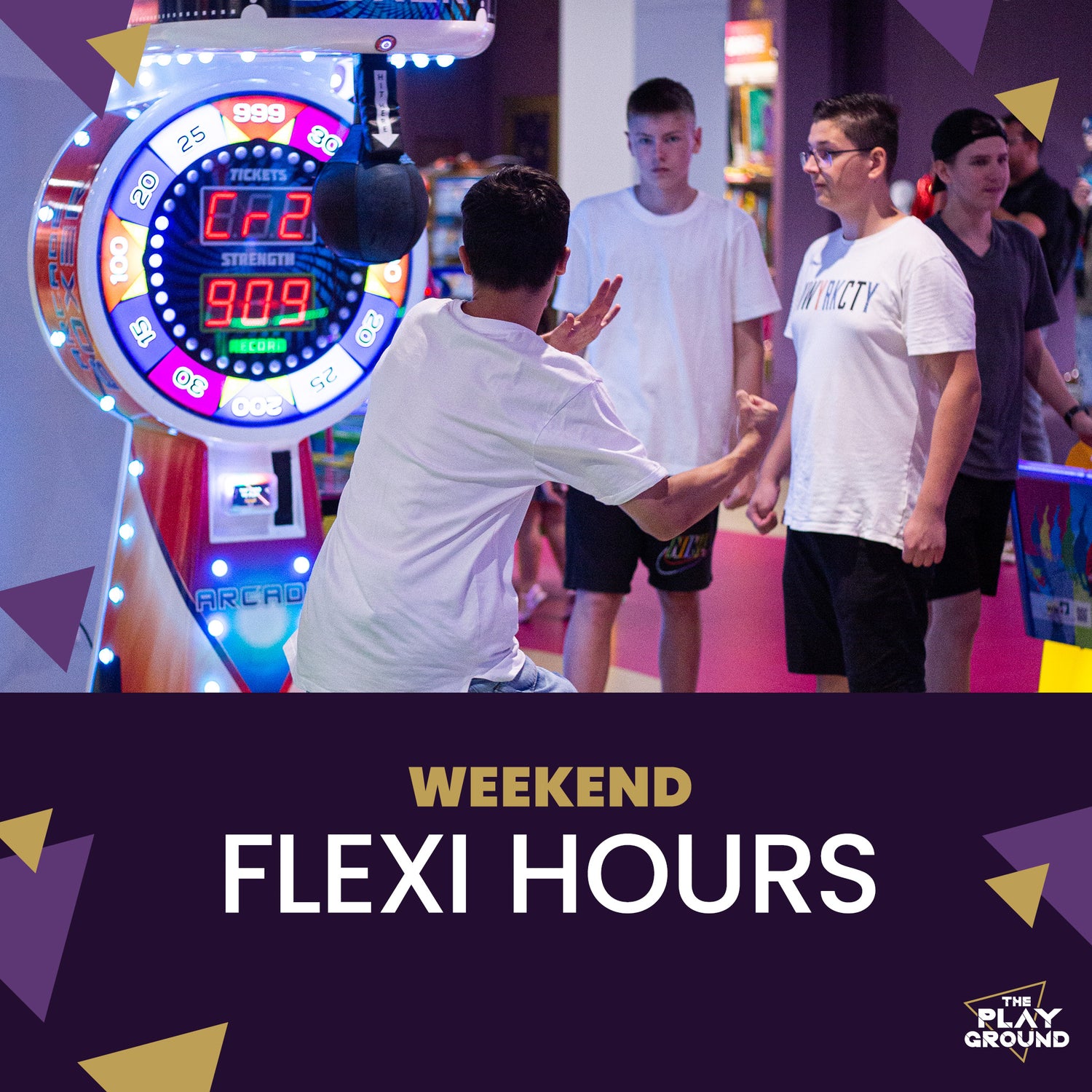 Flexi Hours WEEKEND (Friday - Sunday, holidays)