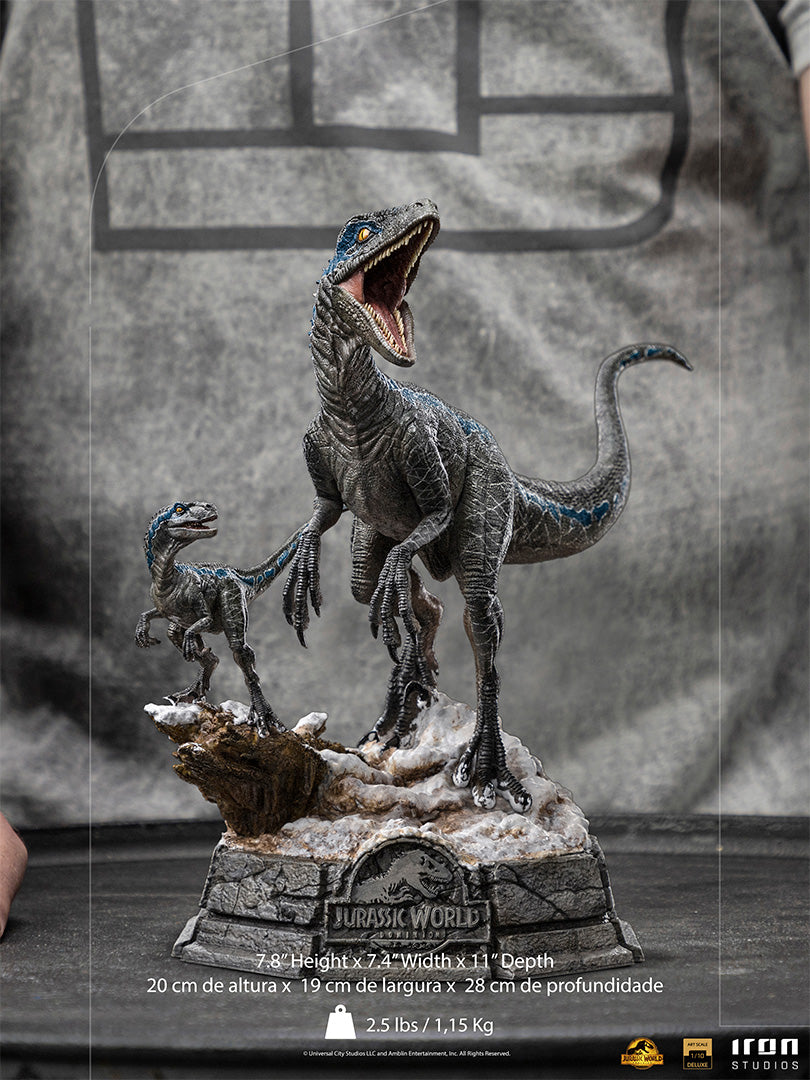 Blue and Beta Deluxe - Jurassic World: Domination - Art Scal