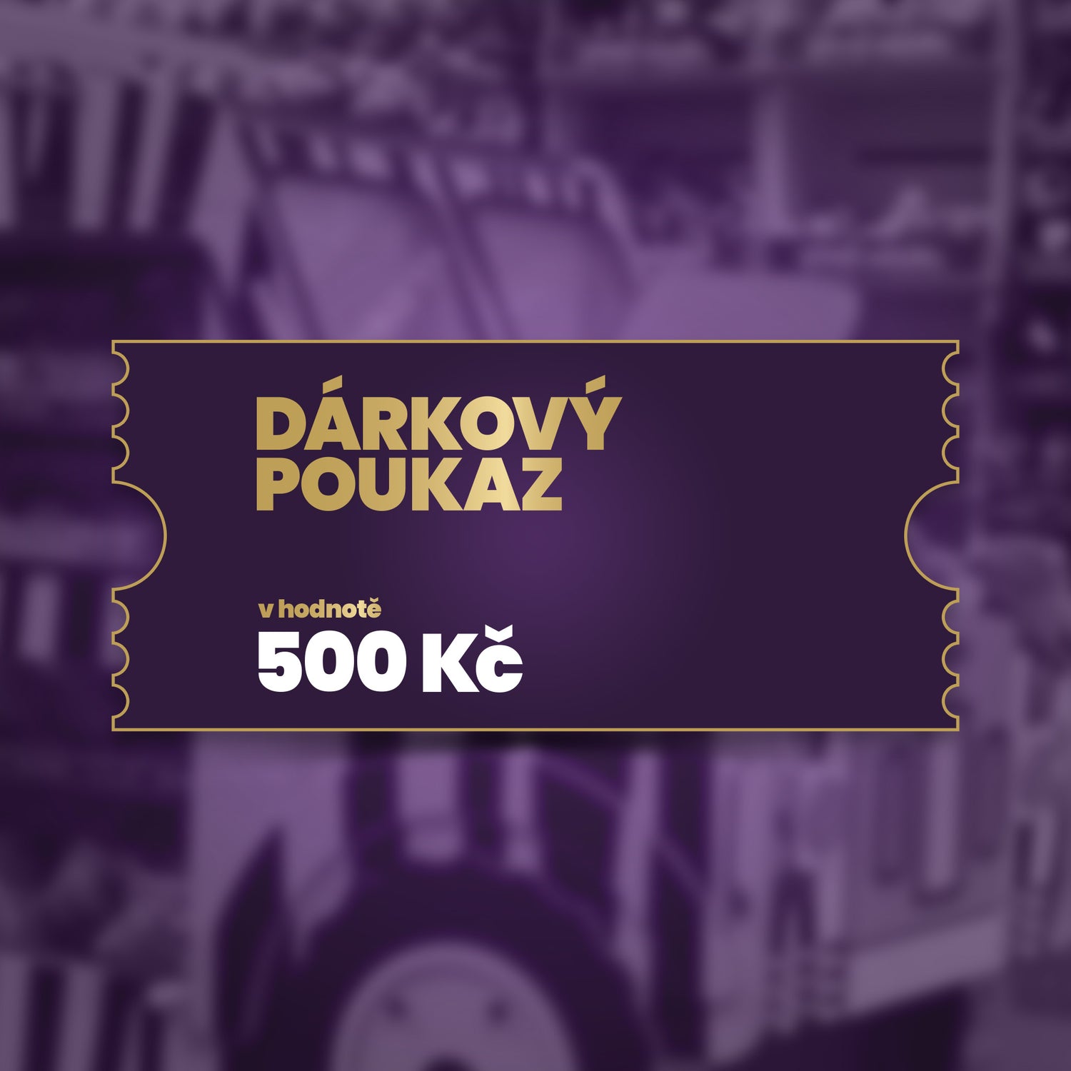 Poukaz na nákupy v DÁRKOVÉM BALENÍ